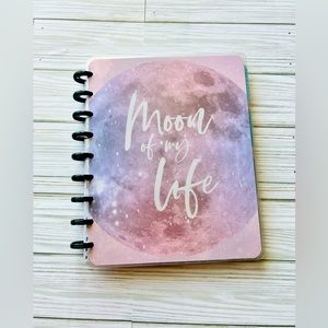 Happy Planner classic size weekly layout moon of my life